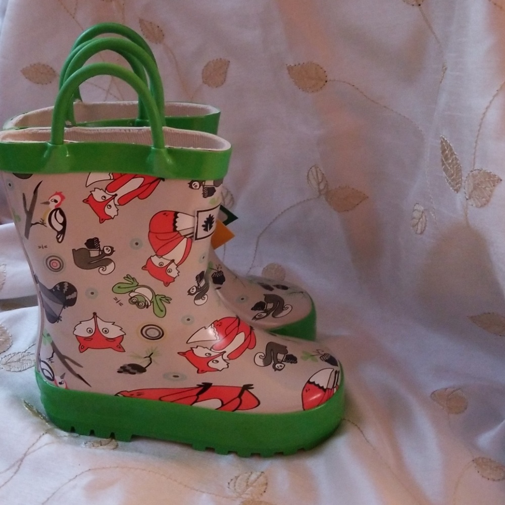 Kids rubber rain boots - Picture 3 of 8